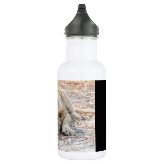 Junge Löwe Edelstahlflasche (Rechts)