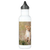 Junge Löwe Edelstahlflasche (Links)