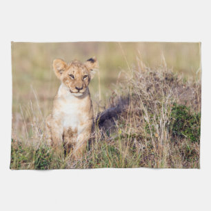 Junge Löwe Handtuch
