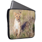 Junge Löwe Laptopschutzhülle (Vorne Rechts)