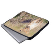 Junge Löwe Laptopschutzhülle (Vorne Knopf)