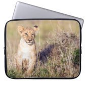 Junge Löwe Laptopschutzhülle (Vorderseite)
