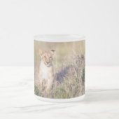 Junge Löwe Mattglastasse (Mittel)