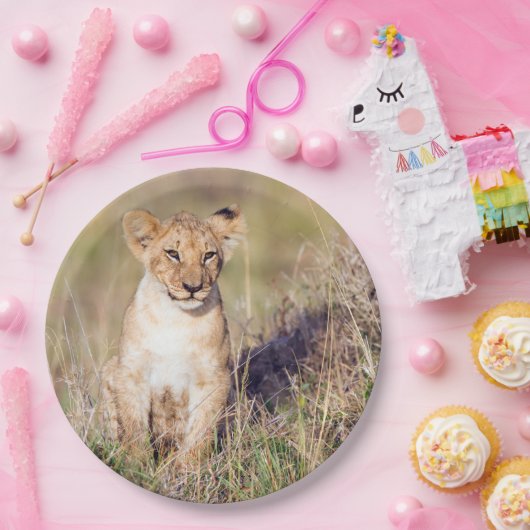 Junge Löwe Pappteller (Party)