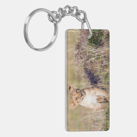 Junge Löwe Schlüsselanhänger (Vorderseite links)