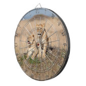 Junge Löwen Dartscheibe (Vorderseite rechts)