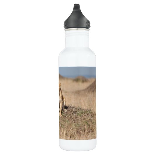 Junge Löwen Edelstahlflasche (Rechts)