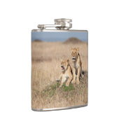 Junge Löwen Flachmann (Rechts)