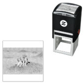 Junge Löwen Permastempel (Beispiel)