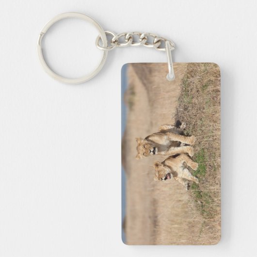 Junge Löwen Schlüsselanhänger (Vorderseite)