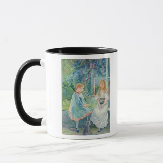 Junge Mädchen am Fenster, 1892 Tasse (Links)