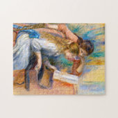 Junge Mädchen am Klavier, Renoir Puzzle (Horizontal)
