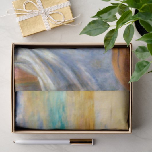 Junge Mädchen am Klavier, Renoir Seidenpapier (Geschenk)