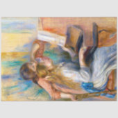 Junge Mädchen am Klavier, Renoir Seidenpapier (Vorderseite)