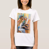 Junge Mädchen am Klavier, Renoir T-Shirt (Vorderseite)