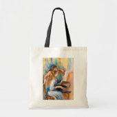 Junge Mädchen am Klavier, Renoir Tragetasche (Vorne)