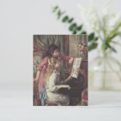 Junge Mädchen am Piano von Pierre Renoir (Stehend Vorderseite)