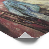 Junge Mädchen am Piano von Pierre Renoir Poster (Ecke)