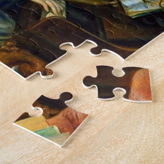 Junge Mädchen am Piano von Pierre Renoir Puzzle (Seite)