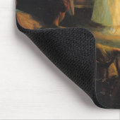 Junge Mädchen an einem Klavier, 1906 Mousepad (Ecke)