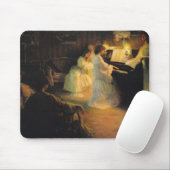 Junge Mädchen an einem Klavier, 1906 Mousepad (Mit Mouse)
