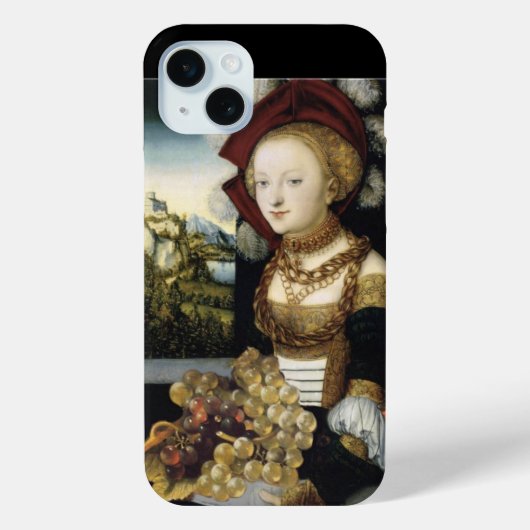JUNGE MÄDCHEN, ANTIQUE VINEYARD GRAPEN UND WEIN Case-Mate iPhone HÜLLE (Rückseite)