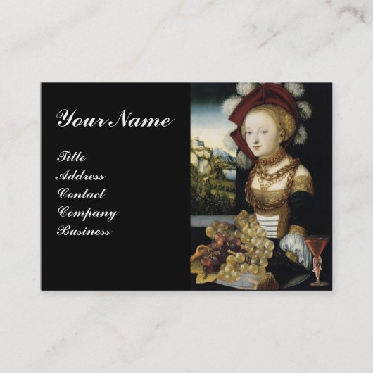 JUNGE MÄDCHEN,ANTIQUE WEINTRÄGE VISITENKARTE (Vorderseite)