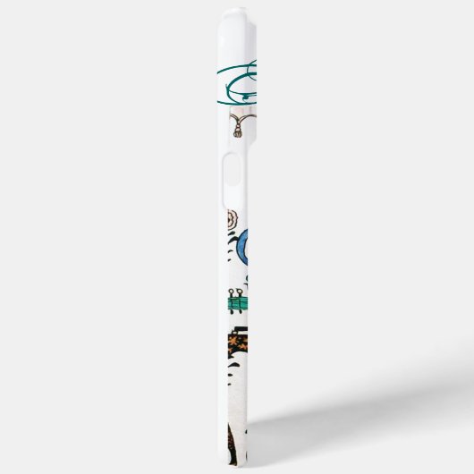 JUNGE MÄDCHEN,FARBBONNE WIRBEL,KUPID Case-Mate iPhone HÜLLE (Rückseite / Rechts)