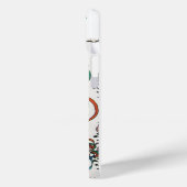 JUNGE MÄDCHEN,FARBBONNE WIRBEL,KUPID Monogramm Case-Mate iPhone Hülle (Rückseite / Links)