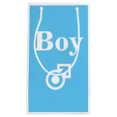 Junge Mädchen Geschlecht zeigen Baby Dusche Party Kleine Geschenktüte (Vorderseite)