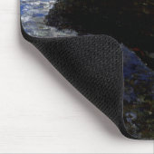 Junge Mädchen im Ruderboot Mousepad (Ecke)