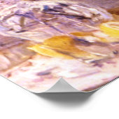 Junge Mädchen in einem grünen Haus von Berthe Mori Poster (Ecke)