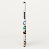 JUNGE MÄDCHEN MIT FARBEN RIBBON-WIRBEL UND KUPID Case-Mate iPhone HÜLLE (Hinten/Rechts)