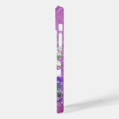 Junge Mädchen sitzen mit Blume Telefonzelle Case-Mate iPhone Hülle (Rückseite / Links)