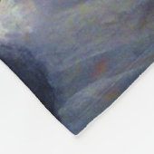 Junge Mädchen und ihr Hund, Mary Cassatt Fleecedecke (Ecke)