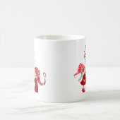 Junge & Mädchen Valentines gnome Happy Valentines  Kaffeetasse (Mittel)