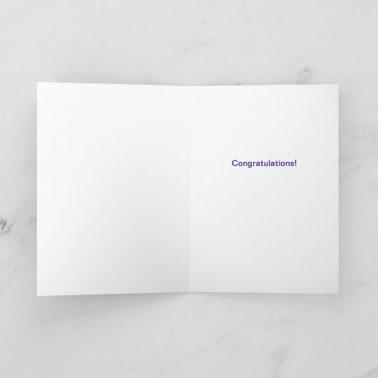 Junge Mädchen Zwillinge: zweimal gesegnet Karte (Innenseite)