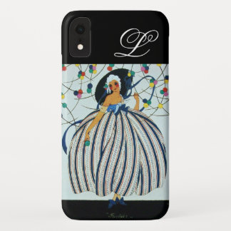JUNGE MÄDCHENMONOGRAMM / Schönheitsmode iPhone XR Hülle