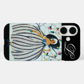 JUNGE MÄDCHENMONOGRAMM / Schönheitsmode Case-Mate iPhone Hülle (Rückseite (Horizontal))