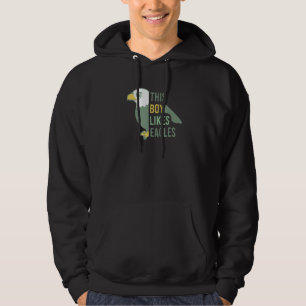 Junge mag Adler Natur Wildtiere Hoodie
