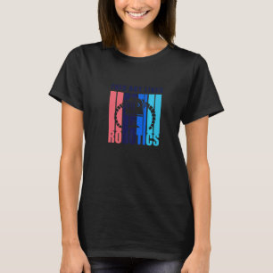 Junge mag Robotik Engineering Mechanik T-Shirt