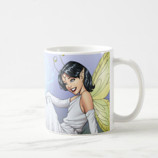 Junge magische Elf-Fee durch Al Rio Kaffeetasse