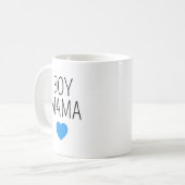 Junge Mama Tasse, Mama der Jungen Tasse, Mama Tass Kaffeetasse (Vorderseite Links)