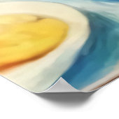 Junge Männer und Party | Art der AI Poster (Ecke)