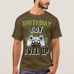 Junge Männer zum Geburtstag nur Zeit, um Videospie T-Shirt