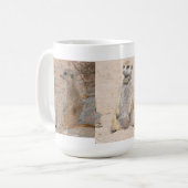 Junge Meerkat Tasse (Vorderseite Links)