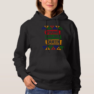 Junge Melanin-Königin Hoodie