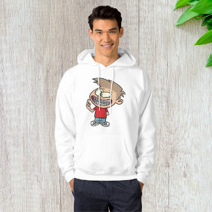 Junge mit Brackets Hoodie