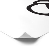 Junge mit Brackets Poster (Ecke)