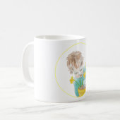 Junge mit Daffodien Kaffeetasse (Vorderseite Links)